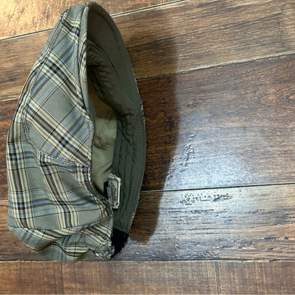 Vintage Goorin Bros Sand Castle Kids Plaid Golf FlatCap Size M/L. 3-6 yr - Picture 8 of 9